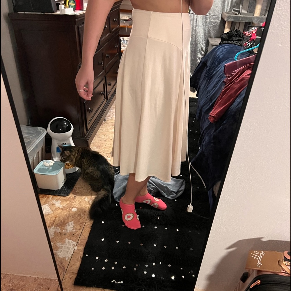 ASOS white skirt